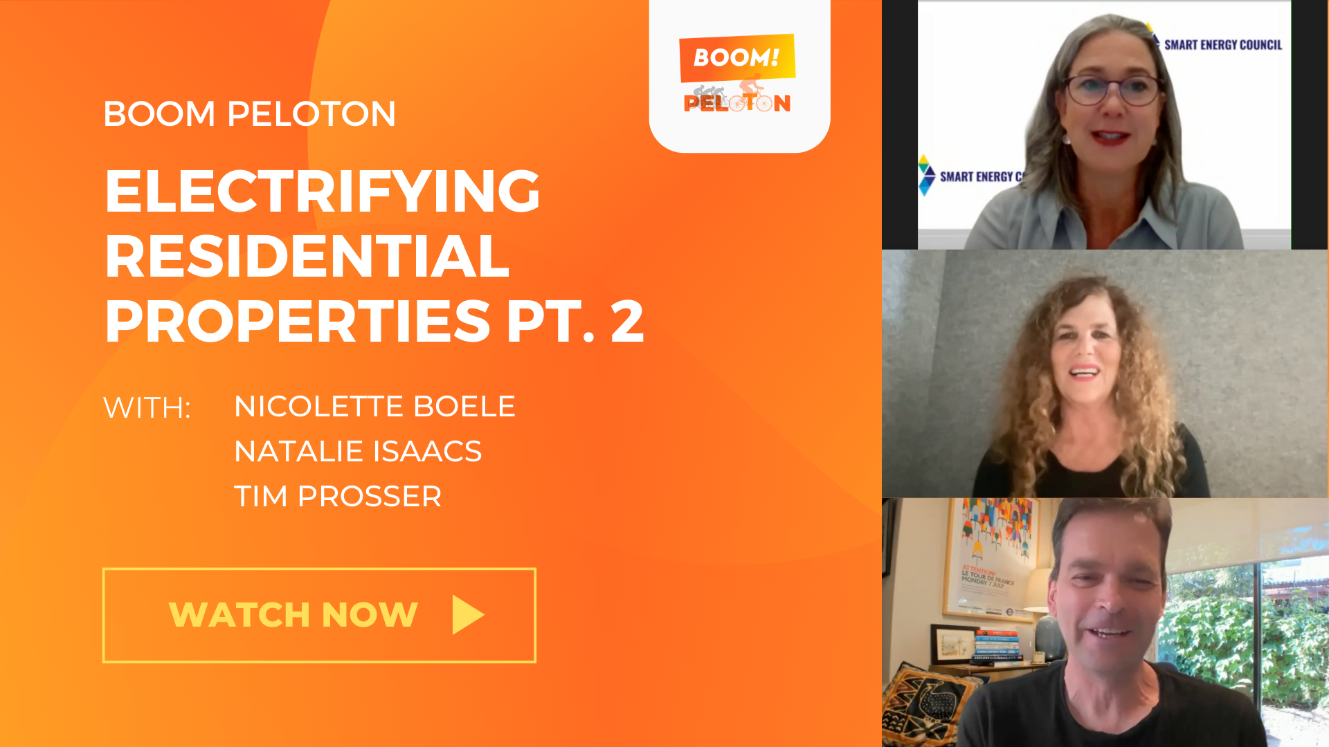 BOOM! Power Peloton: Electrifying Residential Properties Pt.2 - Tuesday, 18 April 2023