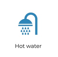 hot water